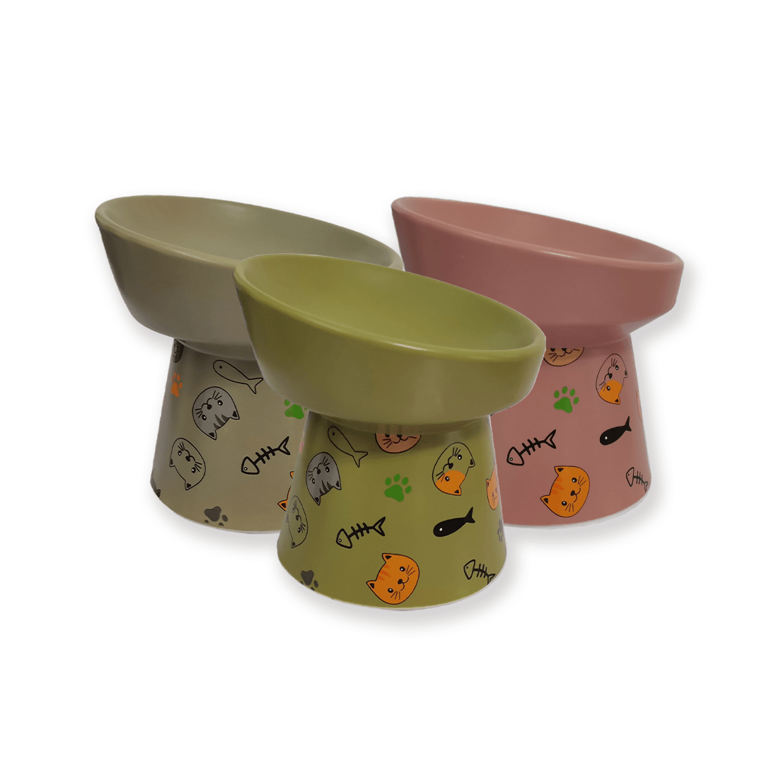 Petcocious Aubrey Elevated Pet Bowls