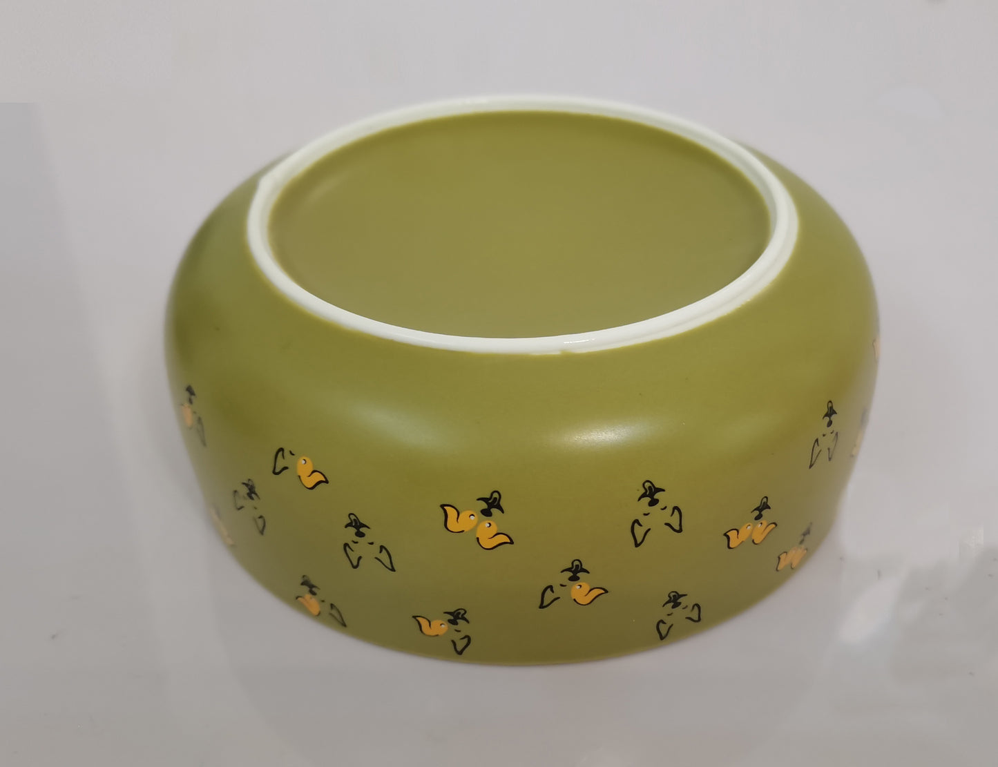 Petcocious 5 Inch Javi Pet Bowl Olive - (Set of 2)