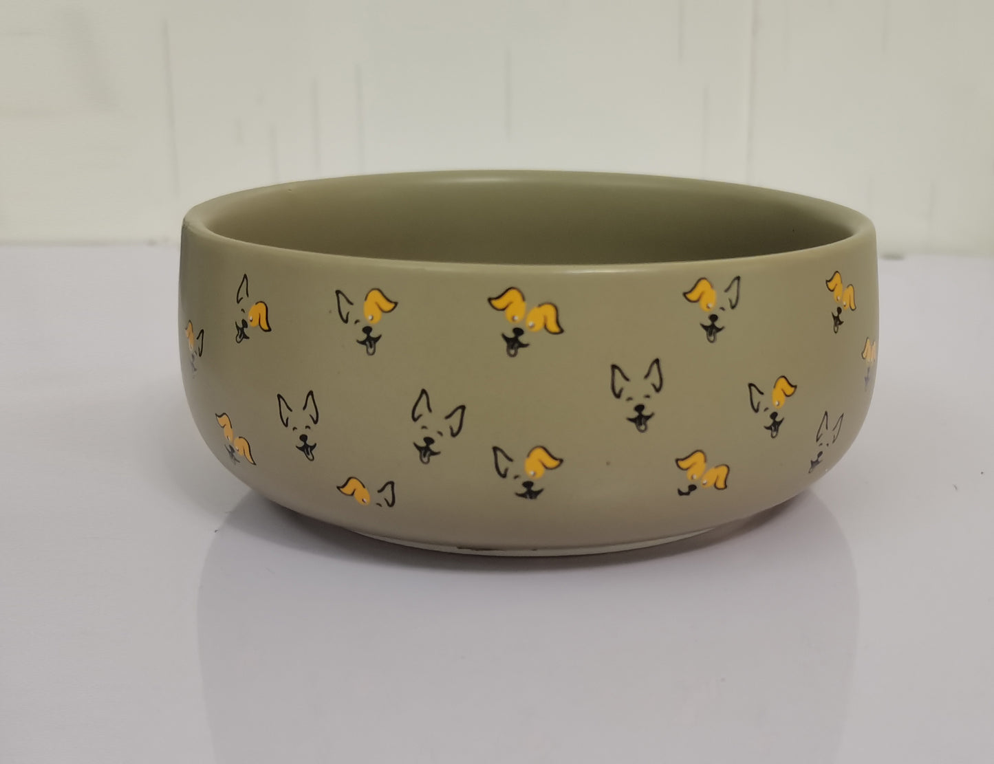 Petcocious 5 Inch Javi Pet Bowl Gray - (Set of 2)